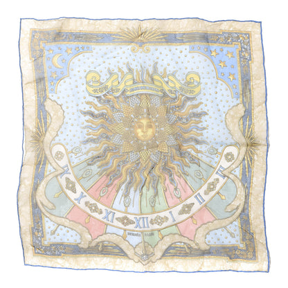 Hermes Silk Carpe Diem Pocket Square 1 of 3