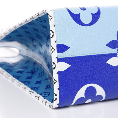 Louis Vuitton Monogram Giant Okinawa Onthego Blue 8 of 10