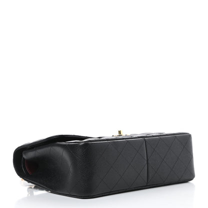 Chanel Caviar Quilted Jumbo Double Flap Black 4 of 11