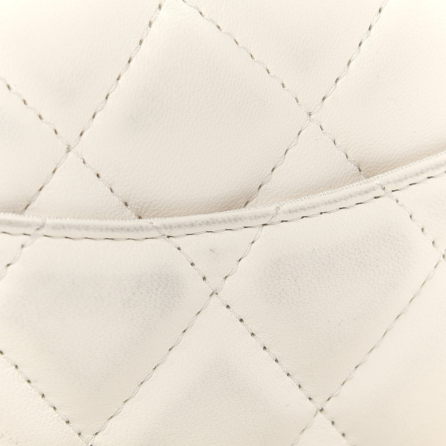 Chanel Lambskin Quilted Mini My Precious Flap White 11 of 12