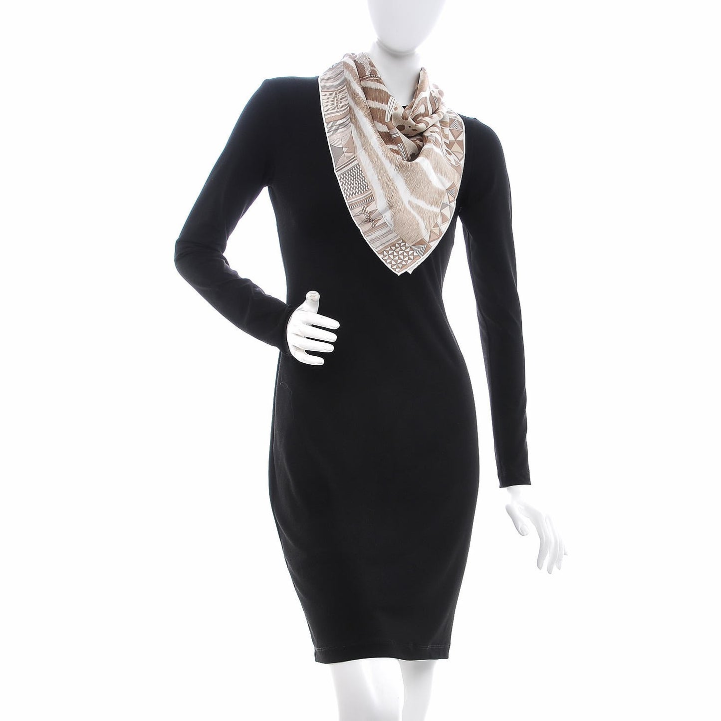 Silk Pelages et Camouflage Scarf 90