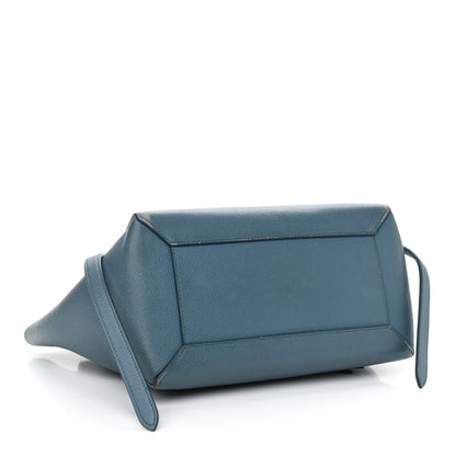 Celine Grained Calfskin Mini Belt Bag Slate Blue 3 of 18