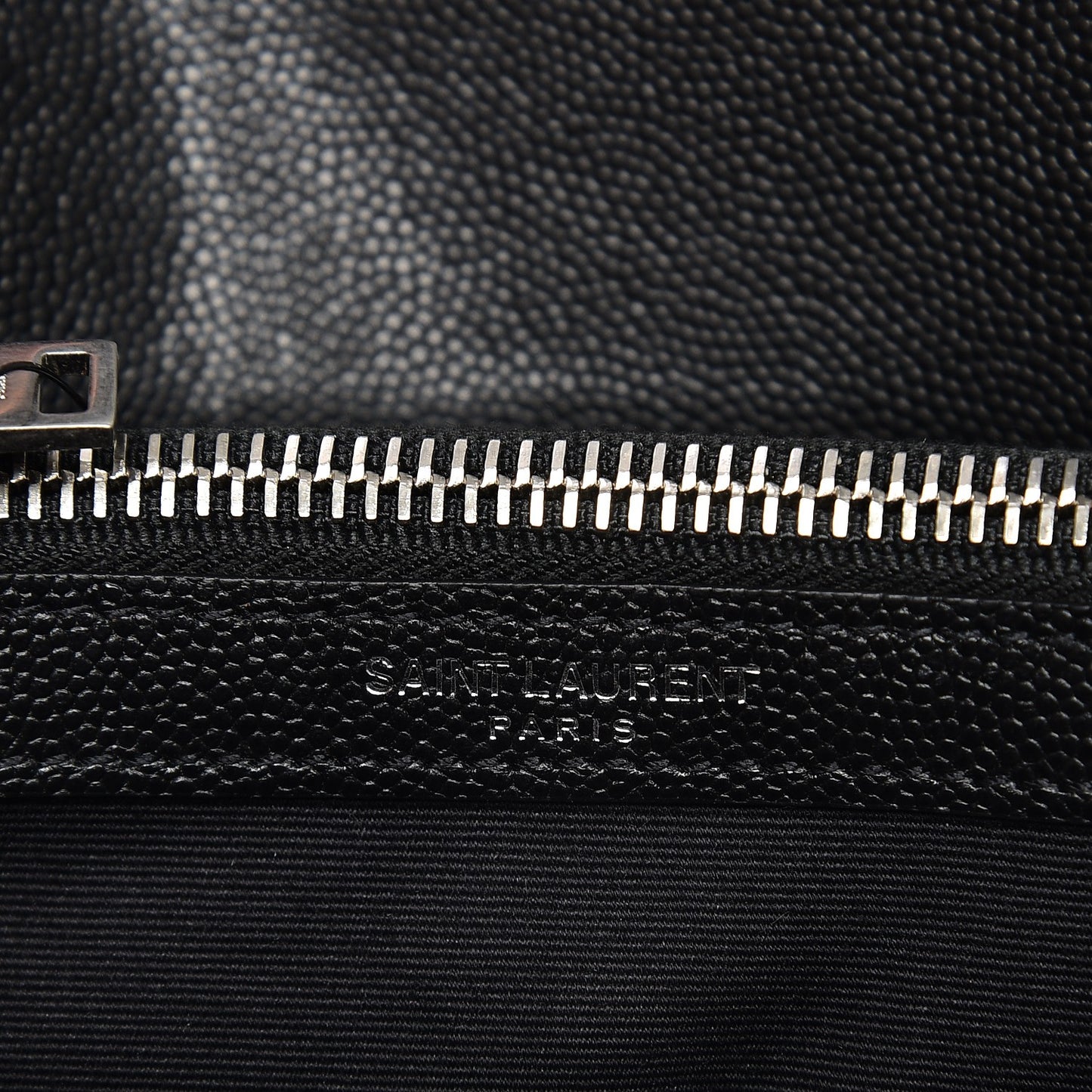 Grain De Poudre Small West Hollywood Monogram Fold-Over Bag Black