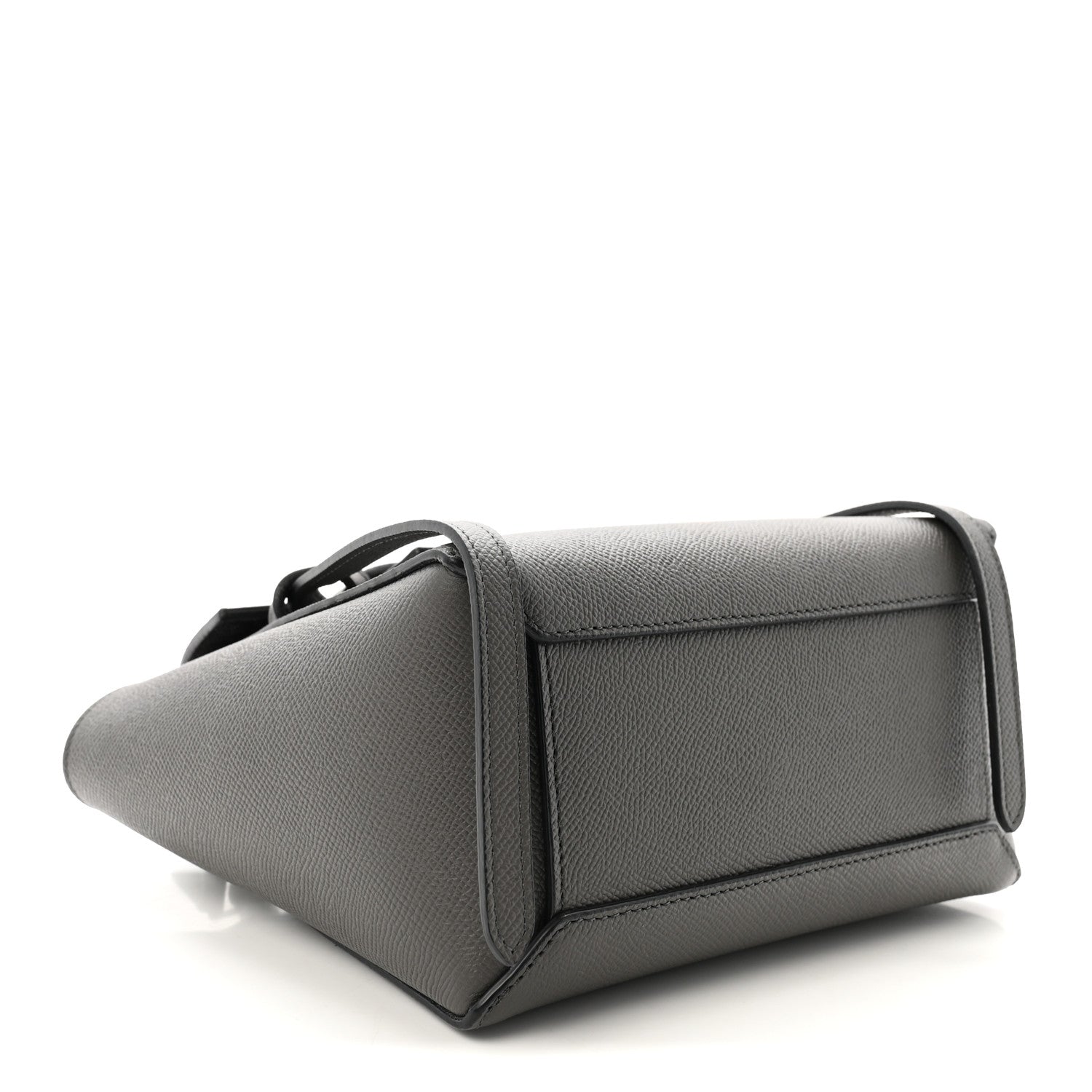 Celine Grained Calfskin Nano Belt Bag Grey 1915054 – FASHIONPHILE