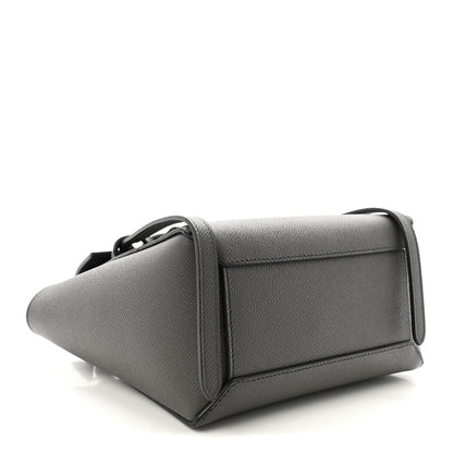 Celine Grained Calfskin Nano Belt Bag Grey 4 of 10