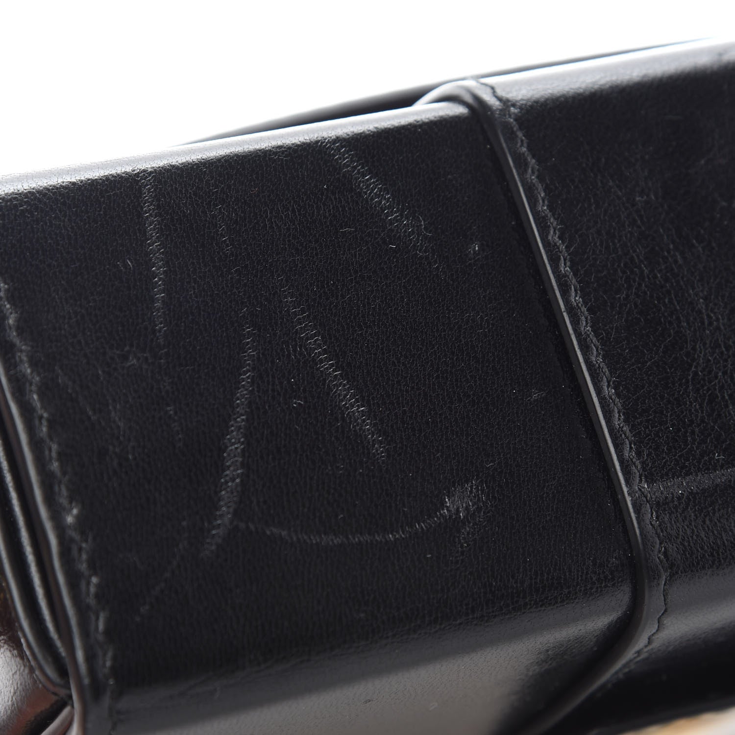 Christian Dior Crackled Lambskin 30 Montaigne Box Bag Black 8 of 8