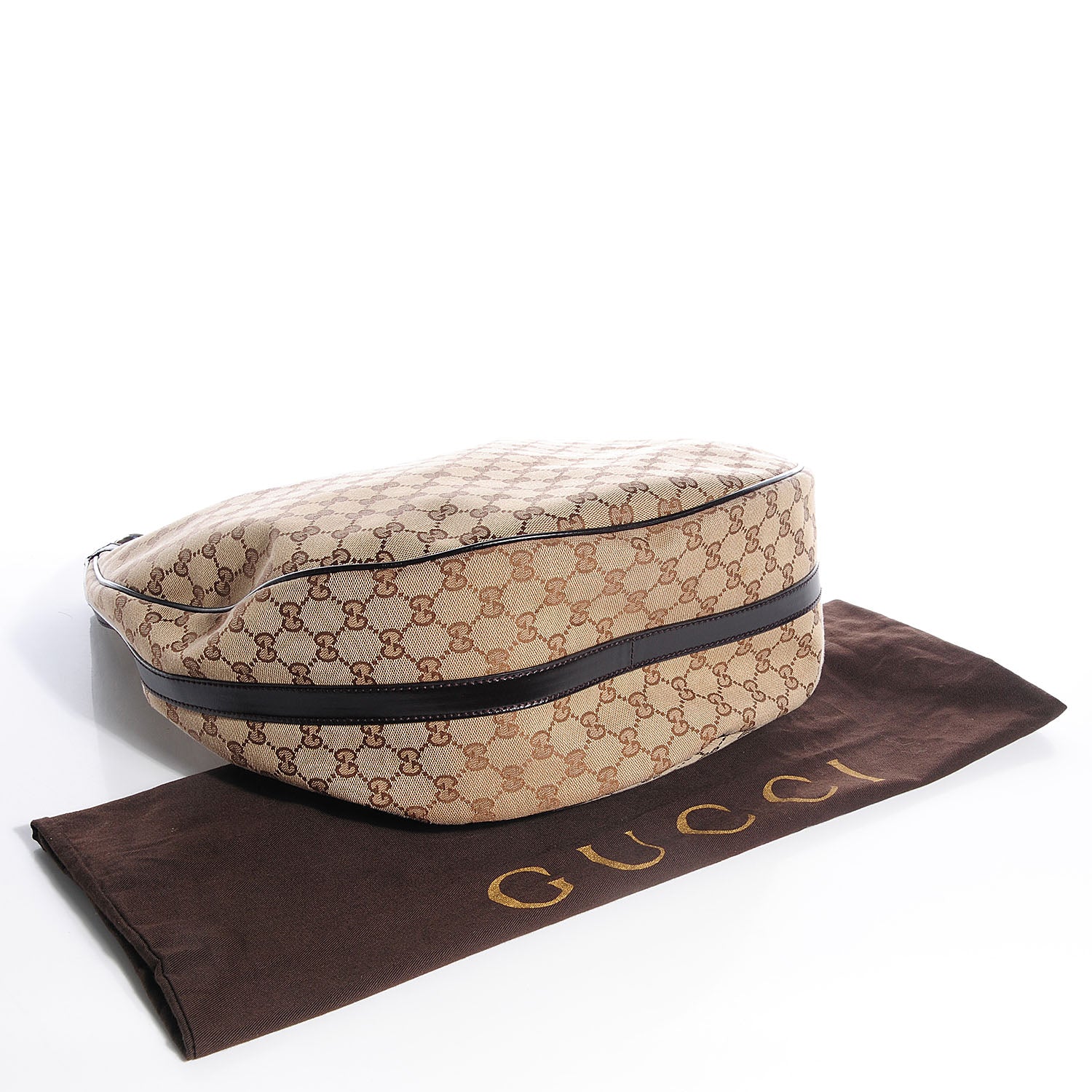 Gucci Monogram GG Twins Large Hobo Dark Brown 4 of 7