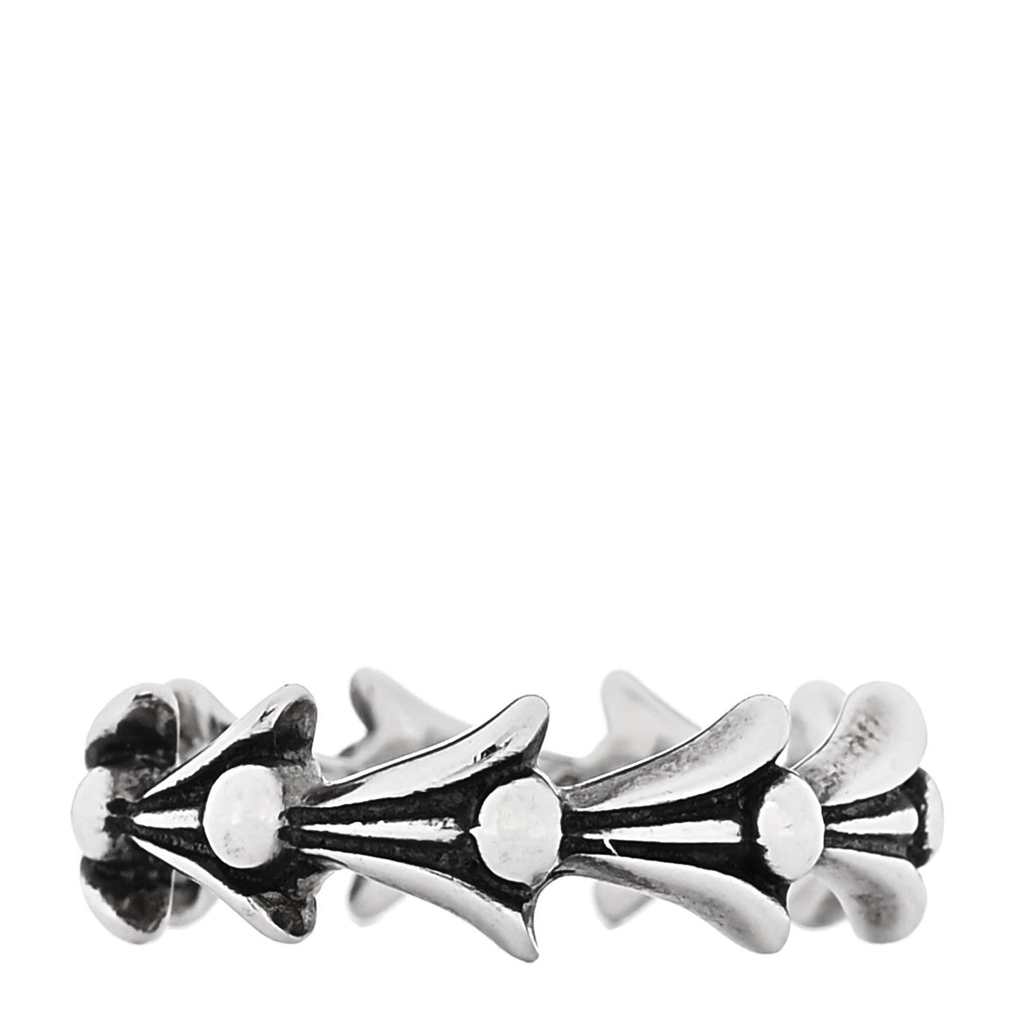 Sterling Silver Crosstail Ring 50 5.5