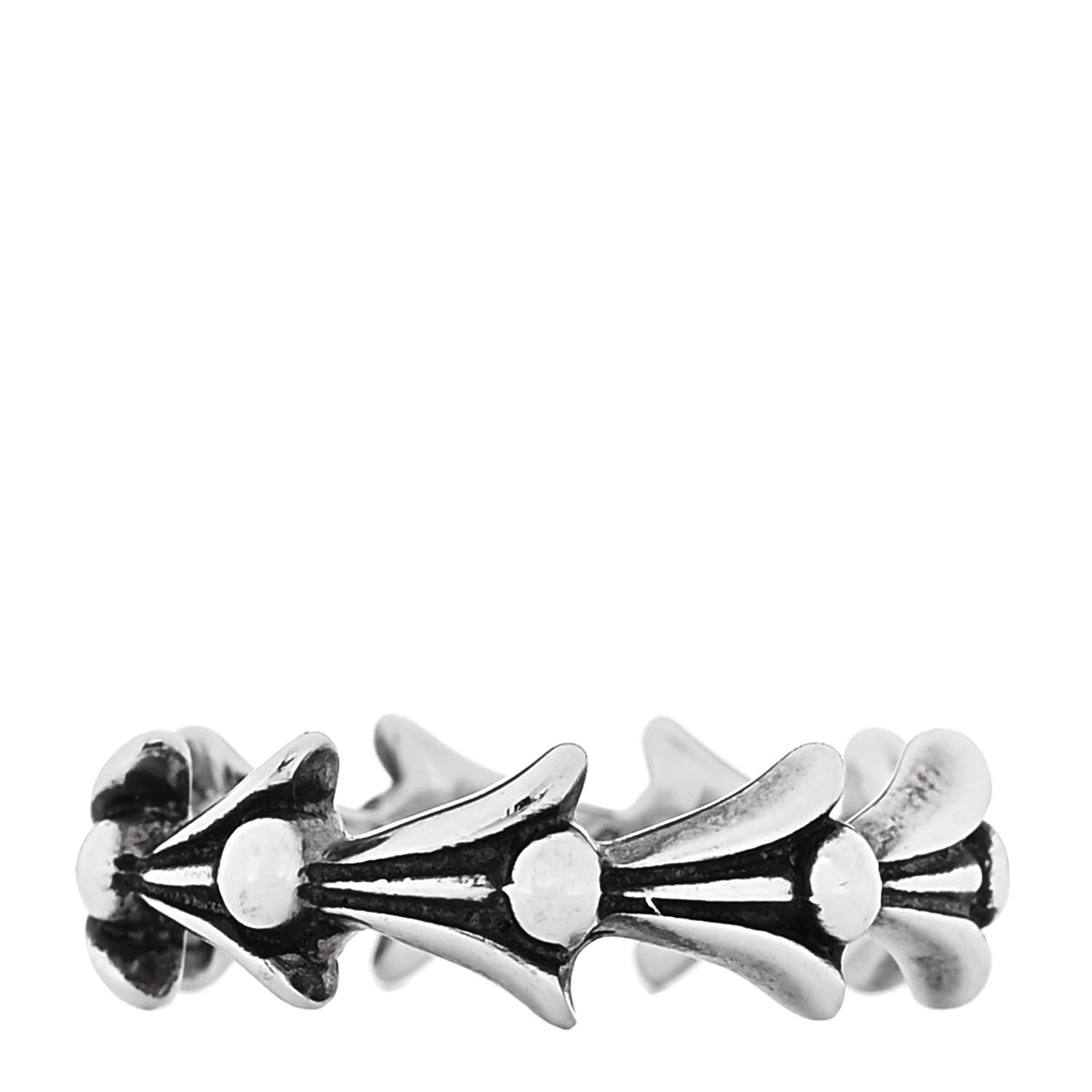 Chrome Hearts Sterling Silver Crosstail Ring 50 5.5 1 of 4