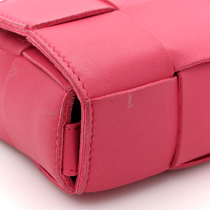Bottega Veneta Lambskin Maxi Intrecciato Extra Mini Cassette Crossbody Bag Bon Bon 11 of 12
