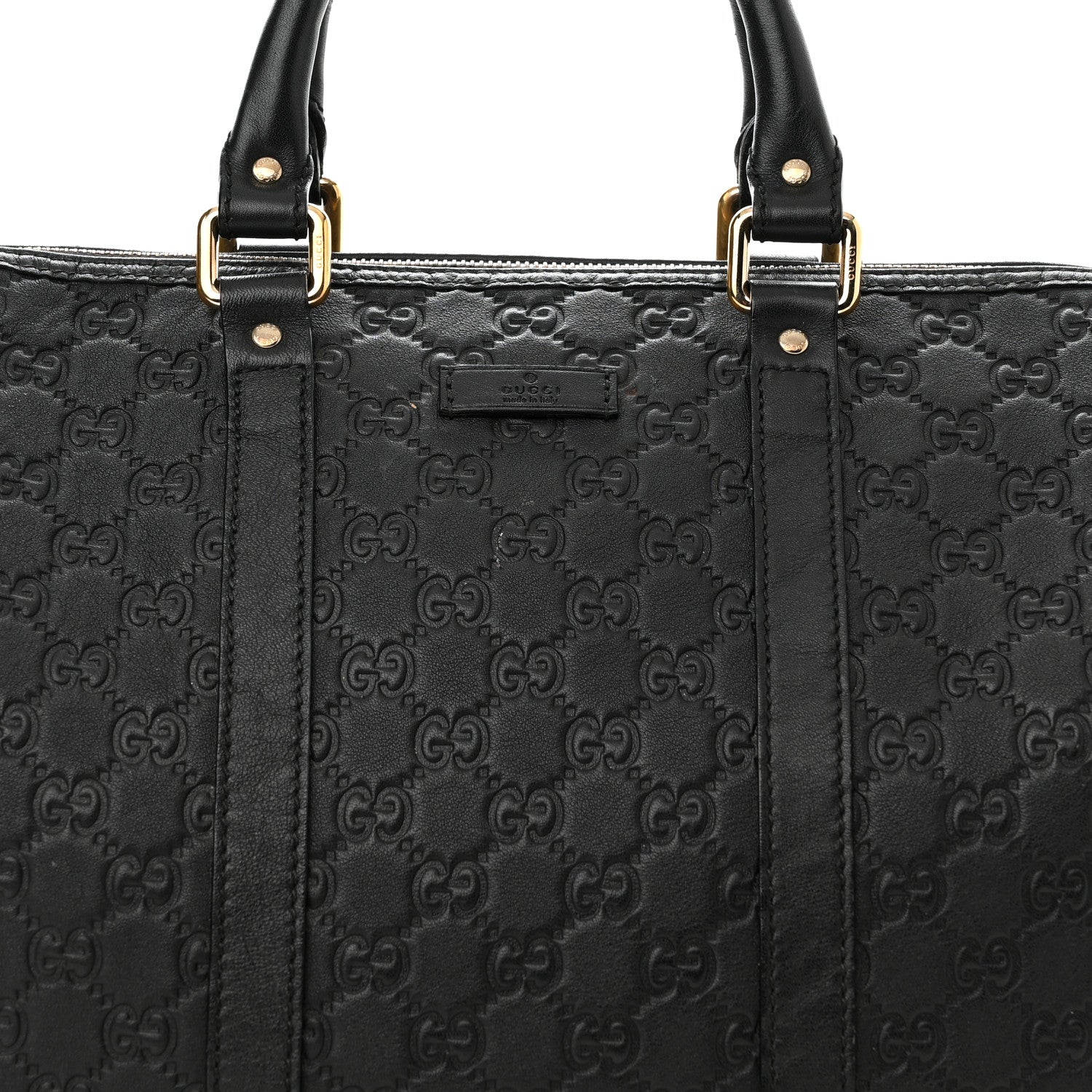 Gucci Guccissima Medium Joy Boston Black 7 of 15