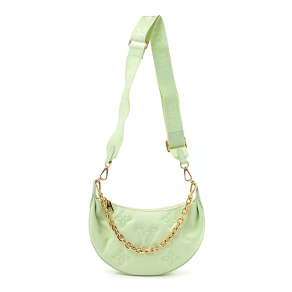 Louis Vuitton Calfskin Bubblegram Over The Moon Light Green 1 of 13