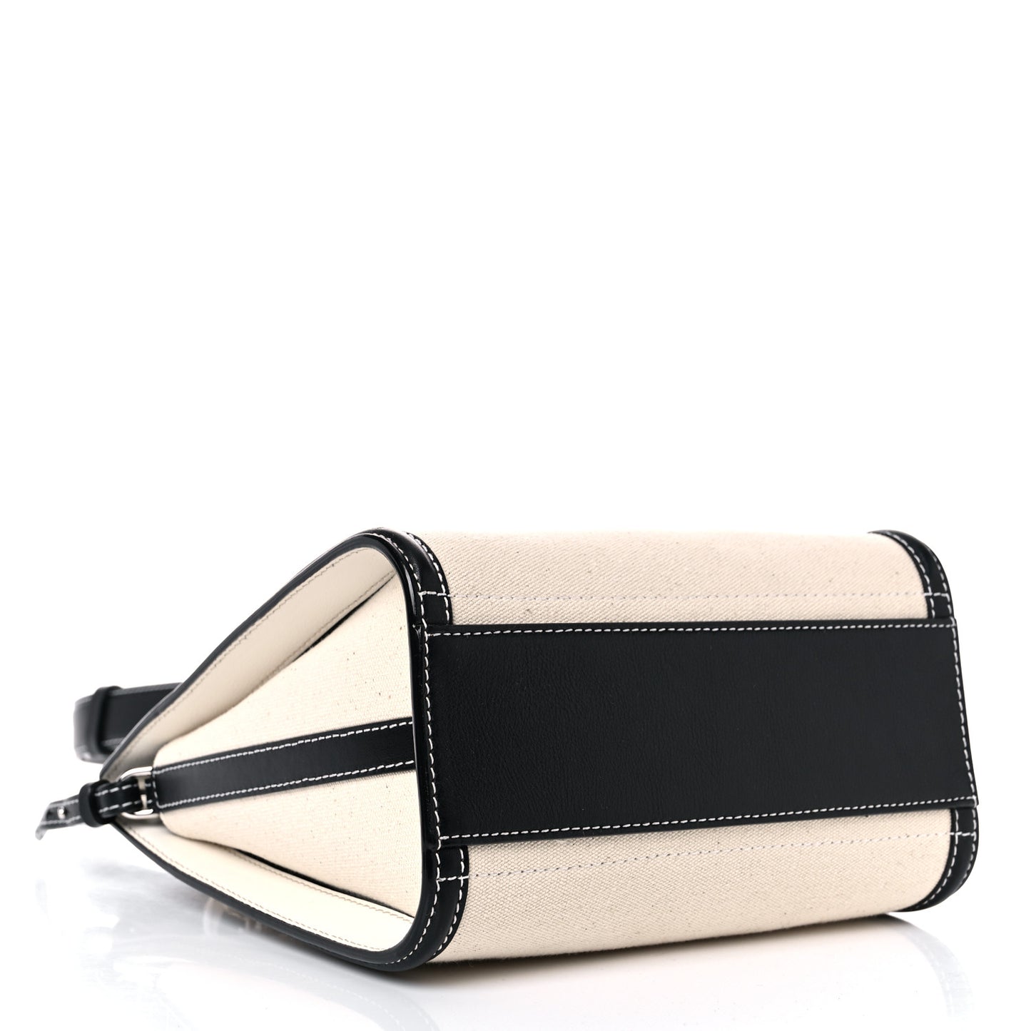Canvas The Short Story Crossbody Beige Black