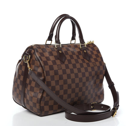 Louis Vuitton Damier Ebene Speedy Bandouliere 30 2 of 12