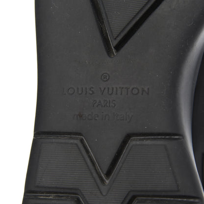 Louis Vuitton Neoprene Mesh Rubber Fastlane Low Sneakers 7.5 Black 7 of 15