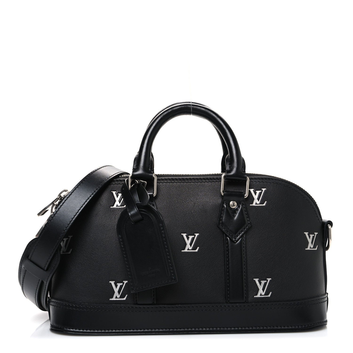 Louis Vuitton Blason Calfskin Monogram East West Alma Black 1 of 9