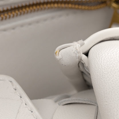 Bottega Veneta Nappa Intrecciato Small Andiamo Shoulder Bag White 12 of 12