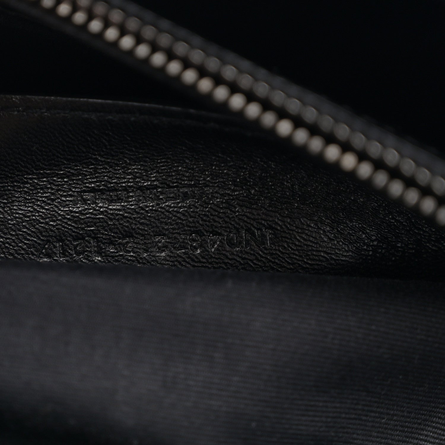 Saint Laurent Sheepskin Matelasse Chevron Monogram Large College Satchel Black 7 of 13
