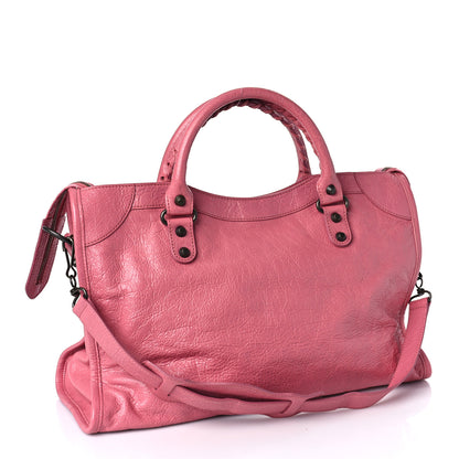 Balenciaga Agneau Classic Hardware City Rose Hortensia 3 of 8