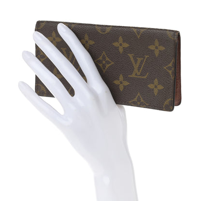 Louis Vuitton Monogram Simple Checkbook Holder Wallet Cover 2 of 10