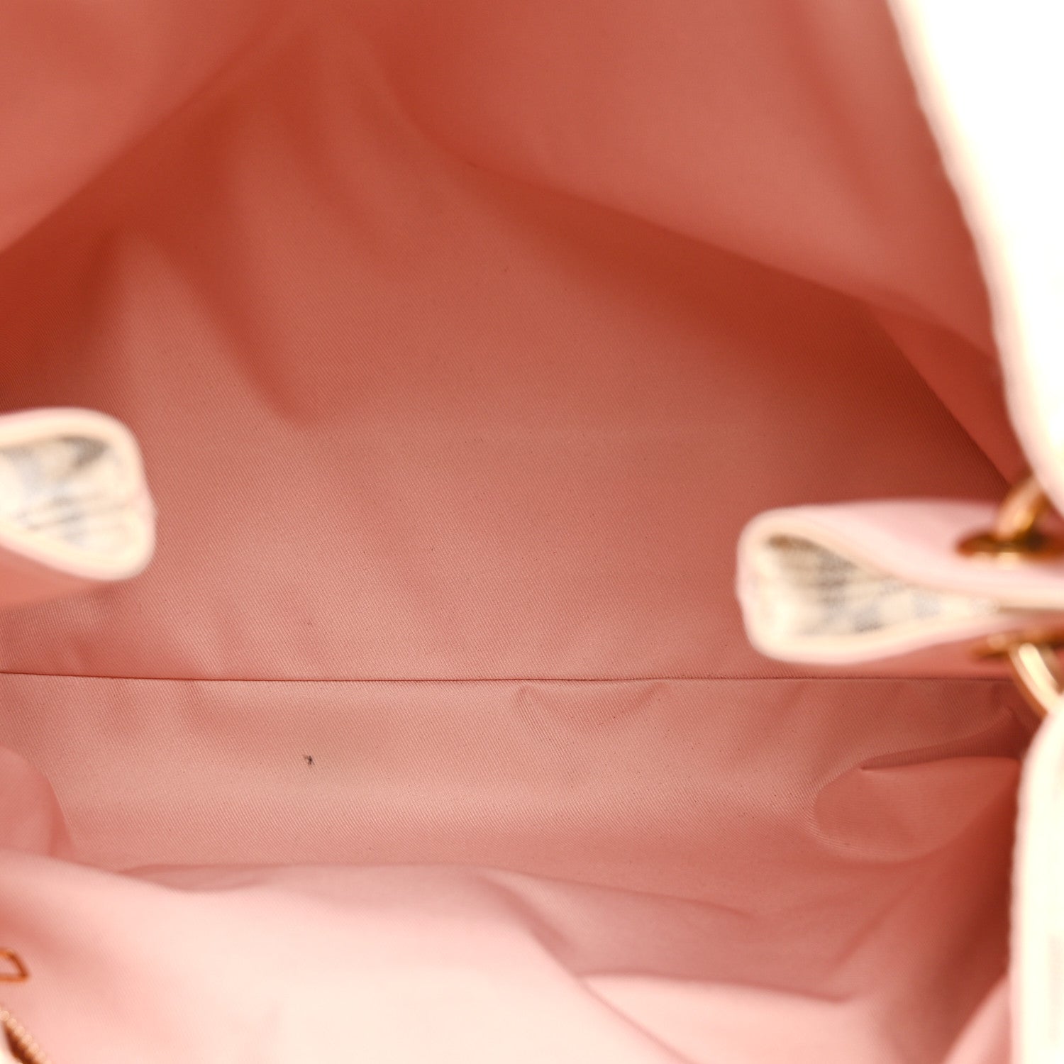 Louis Vuitton Damier Azur Graceful MM Rose Ballerine 5 of 9