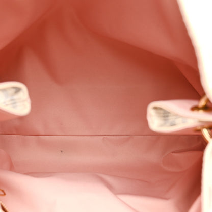 Louis Vuitton Damier Azur Graceful MM Rose Ballerine 5 of 9