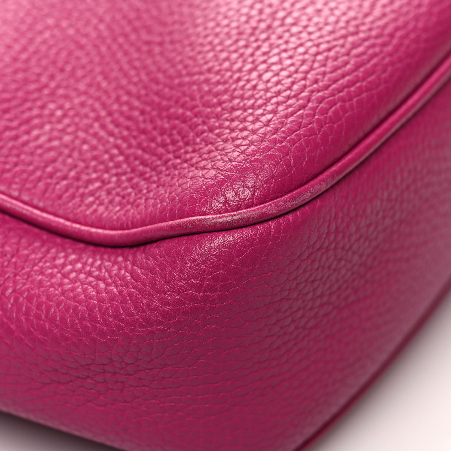 Gucci Cellarius Calfskin Small Soho Disco Bag Bright Bouganville 11 of 13
