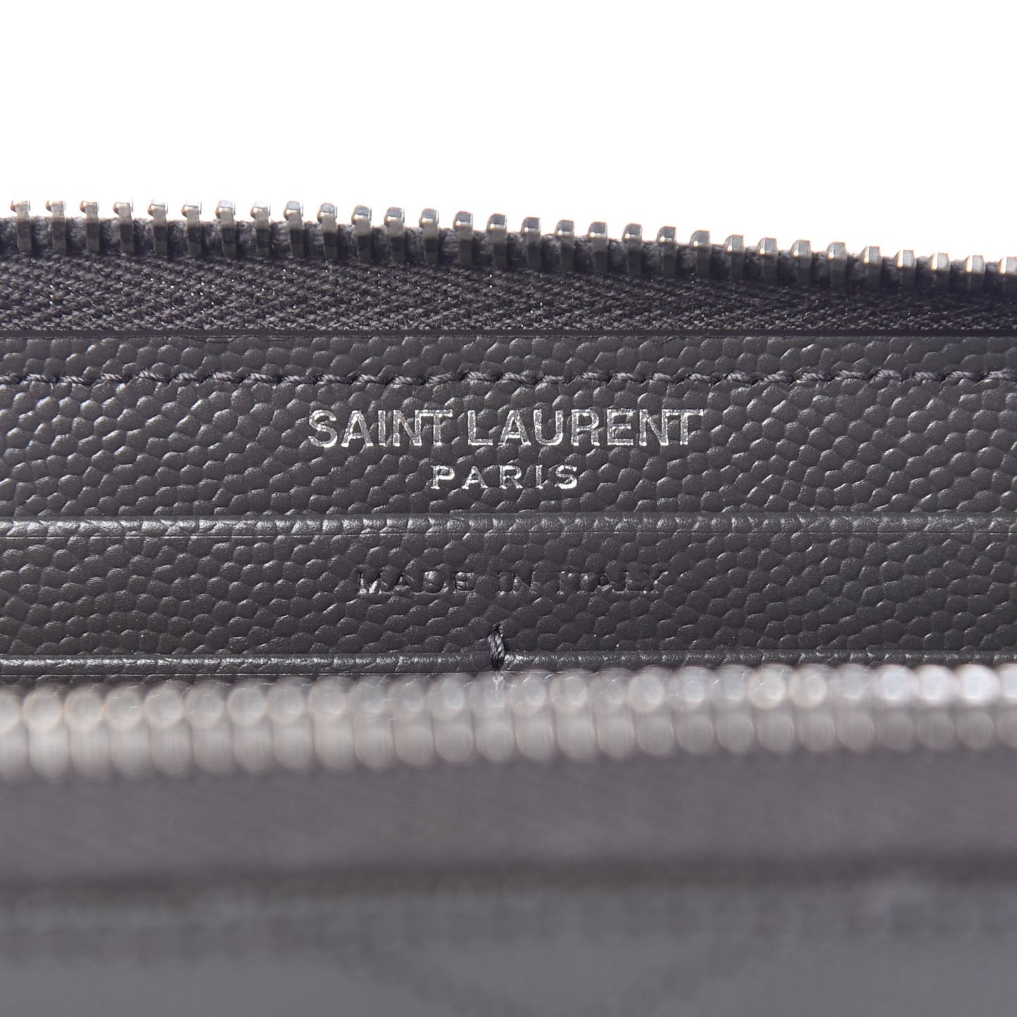 Grain De Poudre Matelasse Chevron Monogram Zip Around Wallet Earth