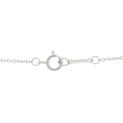 Tiffany 18K White Gold Diamond Mini Paloma Picasso Loving Heart Pendant Necklace 4 of 6