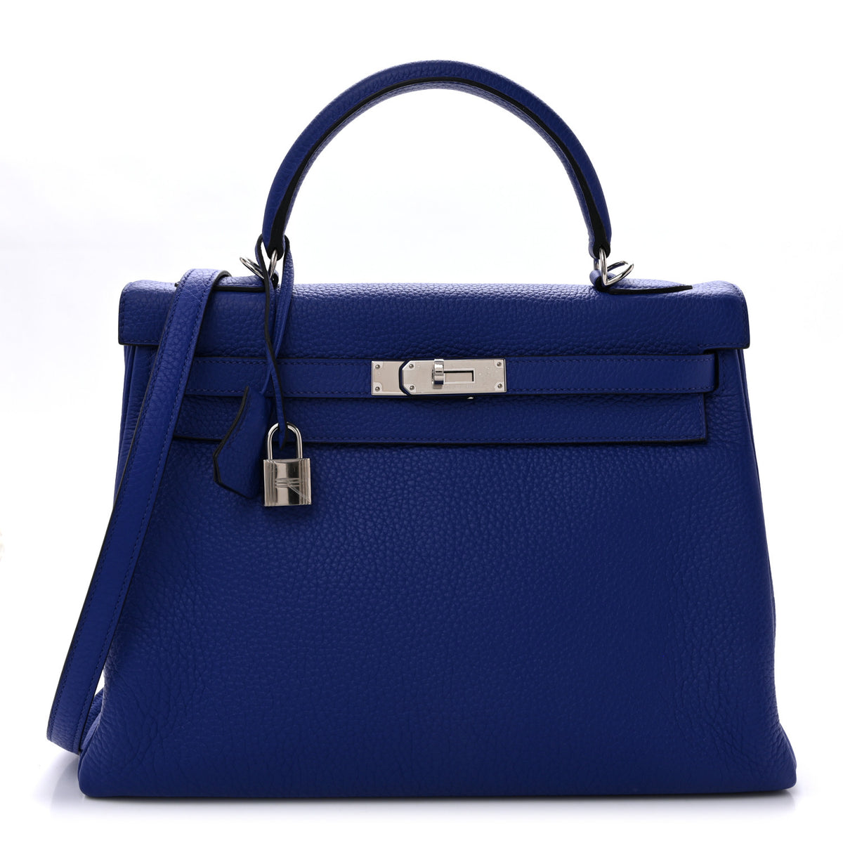Taurillon Clemence Kelly Retourne 32 Bleu Electrique