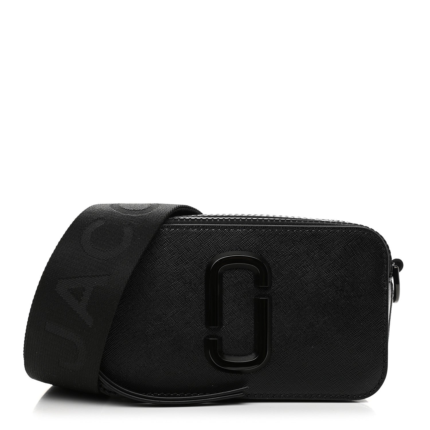 Marc Jacobs Saffiano Snapshot Camera Bag Black 1 of 8