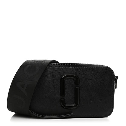 Marc Jacobs Saffiano Snapshot Camera Bag Black 1 of 8