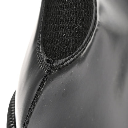 Gucci Magnum Calfskin Logo Ankle Boots 40 Black 10 of 11