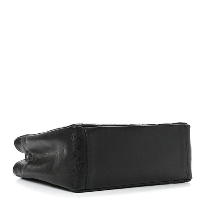 Chanel Caviar Quilted Grand Shopping Tote GST Black 4 of 9