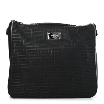 Versace Nappa Quilted Garment Bag Black 1 of 7