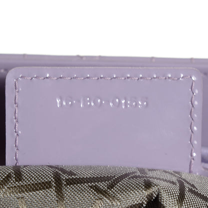 Christian Dior Patent Cannage Lady Dior Medium Lilac 9 of 9