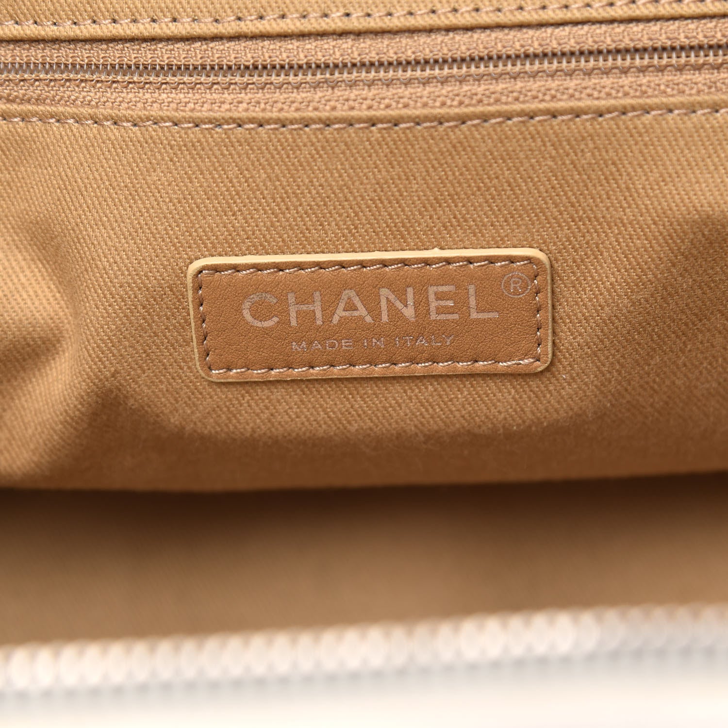 Chanel Aged Calfskin Quilted Small Express Bowling Bag White 6 of 11