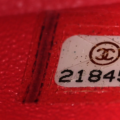 Chanel Patent Quilted Mini Square Flap Fuchsia 7 of 9