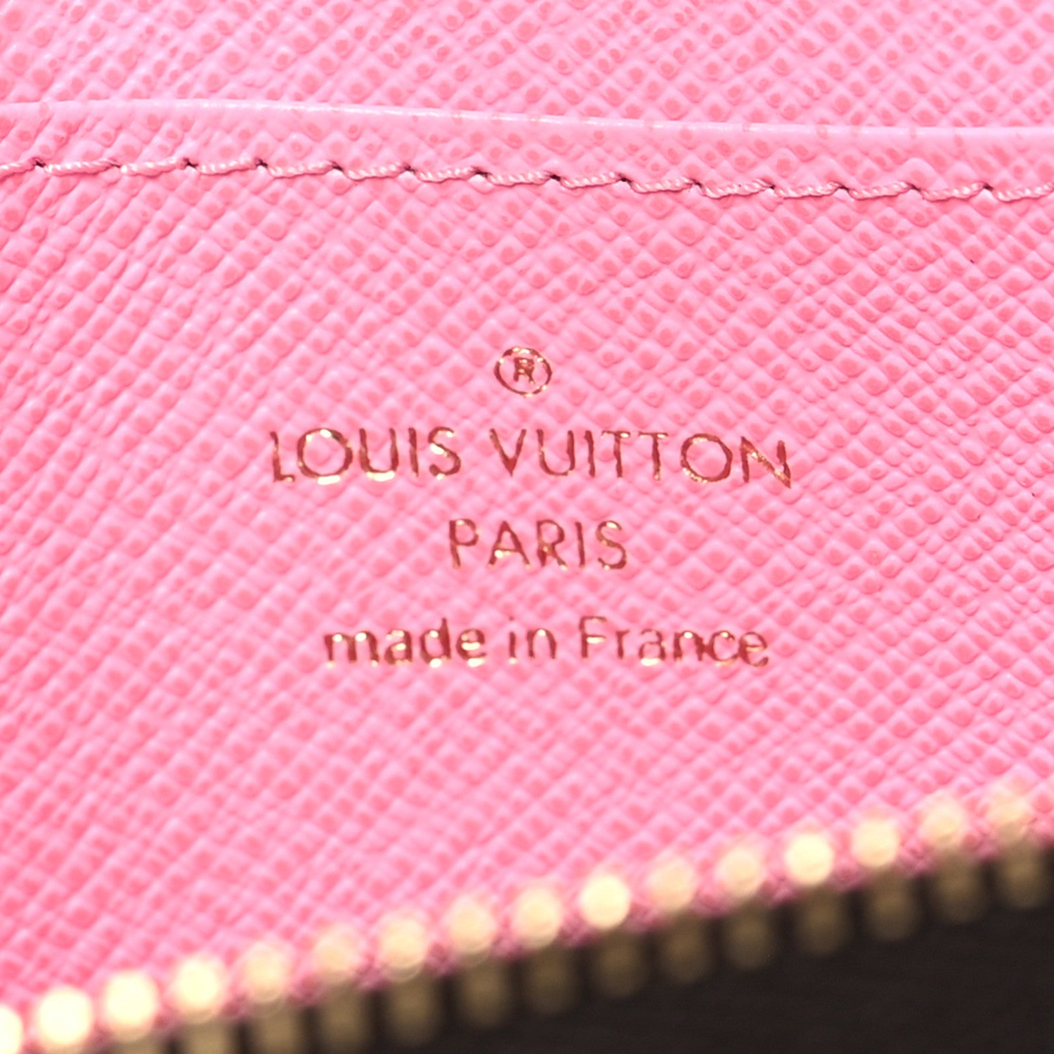 Louis Vuitton Damier Ebene 2022 Christmas Animation Paris Zippy Coin Purse Pink 6 of 7