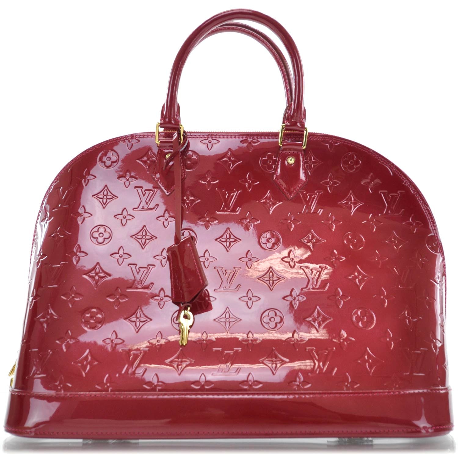 Louis Vuitton Vernis Alma GM Pomme D'Amour 1 of 9