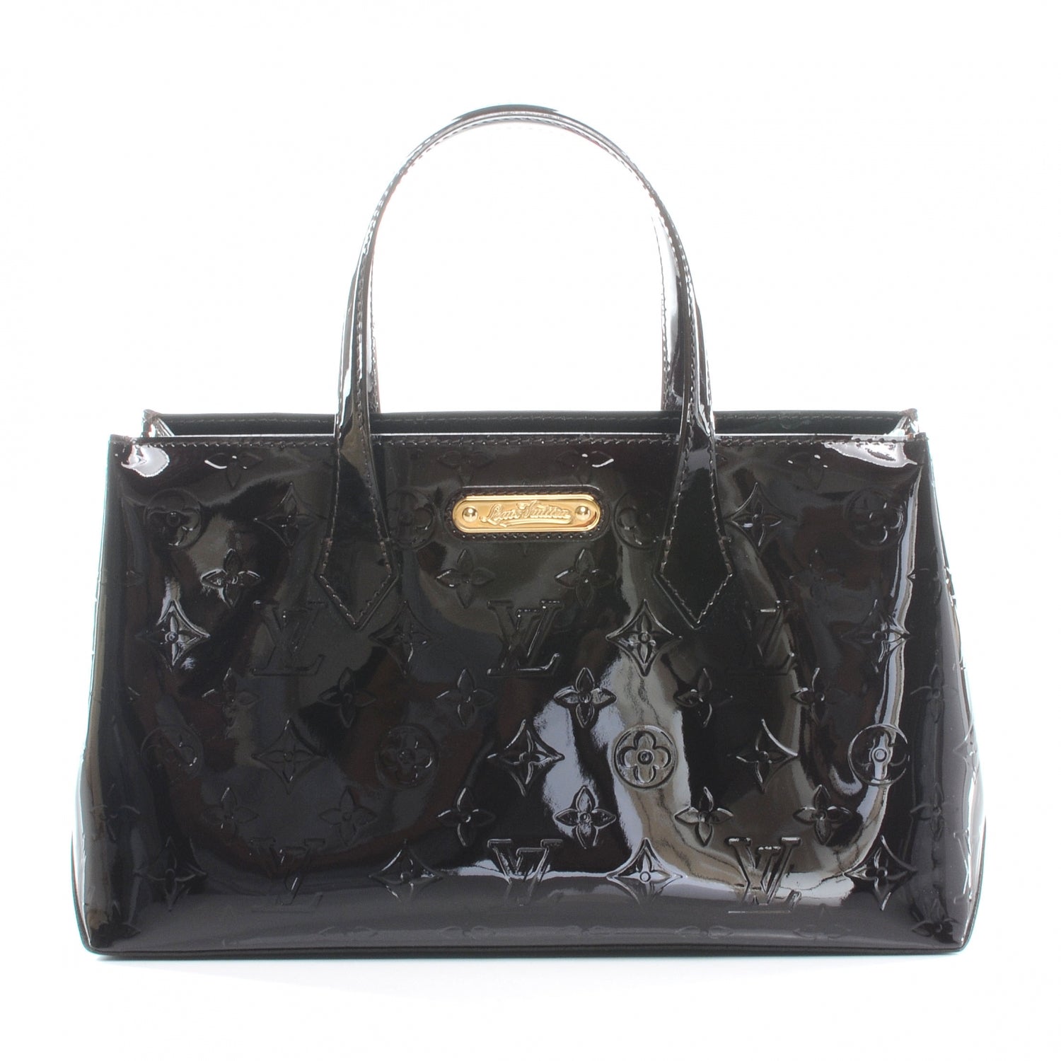 Louis Vuitton Vernis Wilshire PM Amarante 1 of 8