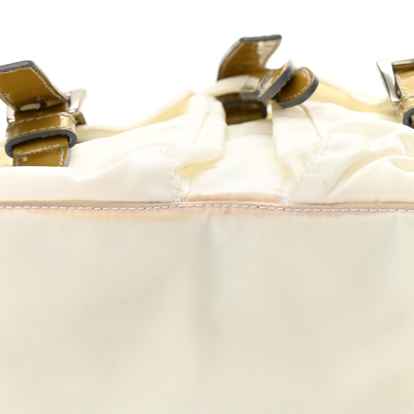 Nylon Vela Backpack White