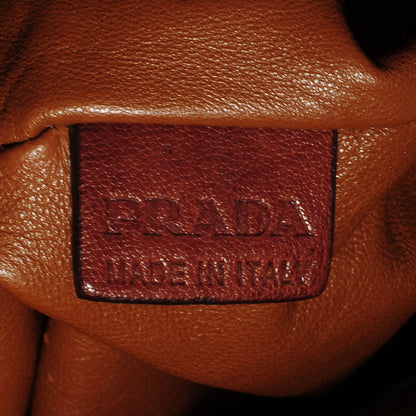 Prada Washed Buffalo Tote Cocco 9 of 10