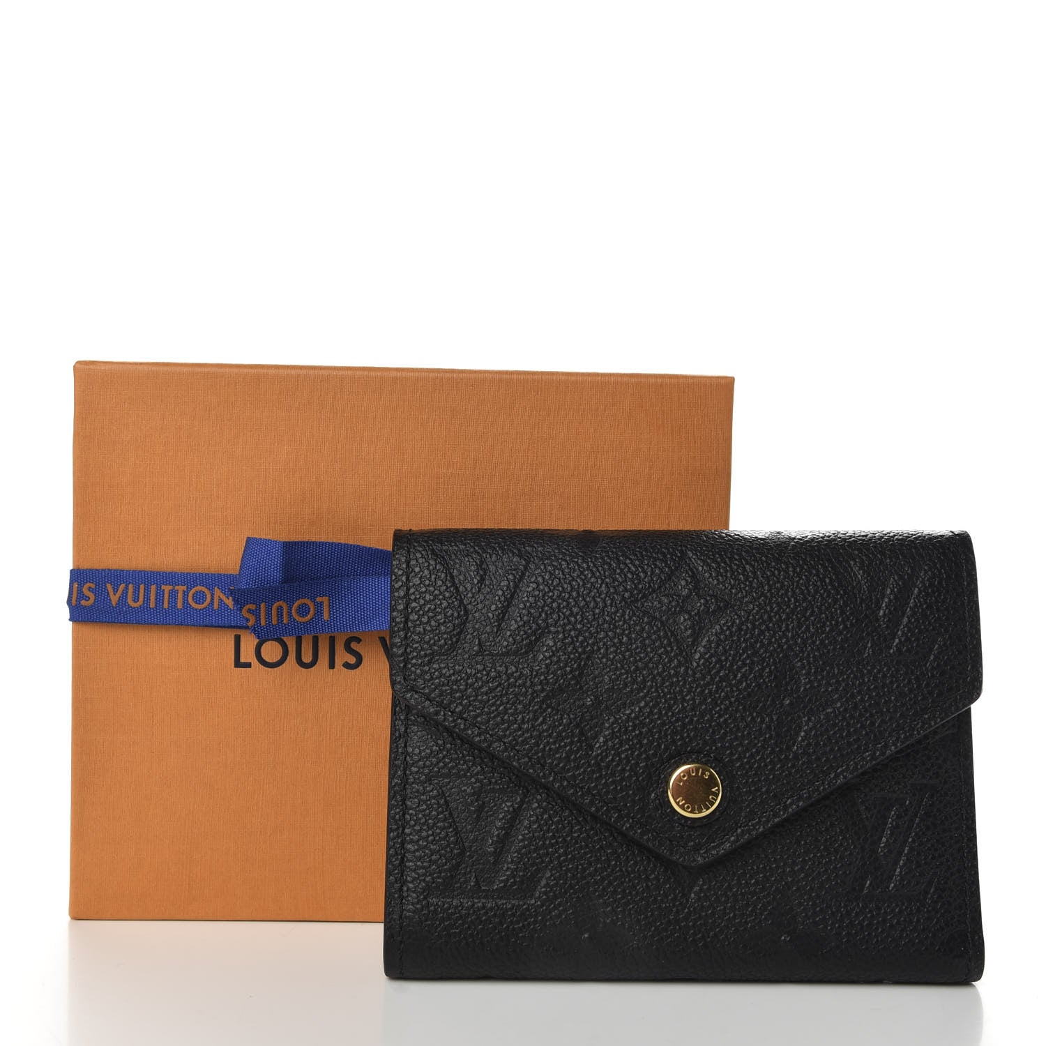 Louis Vuitton Empreinte Victorine Wallet Black 8 of 8