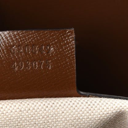 Gucci GG Supreme Monogram Calfskin Horsebit 1955 Single Buckle Backpack Beige Brown Sugar 7 of 9