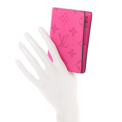 Louis Vuitton Taigarama Pocket Organizer NM Fuchsia 2 of 7