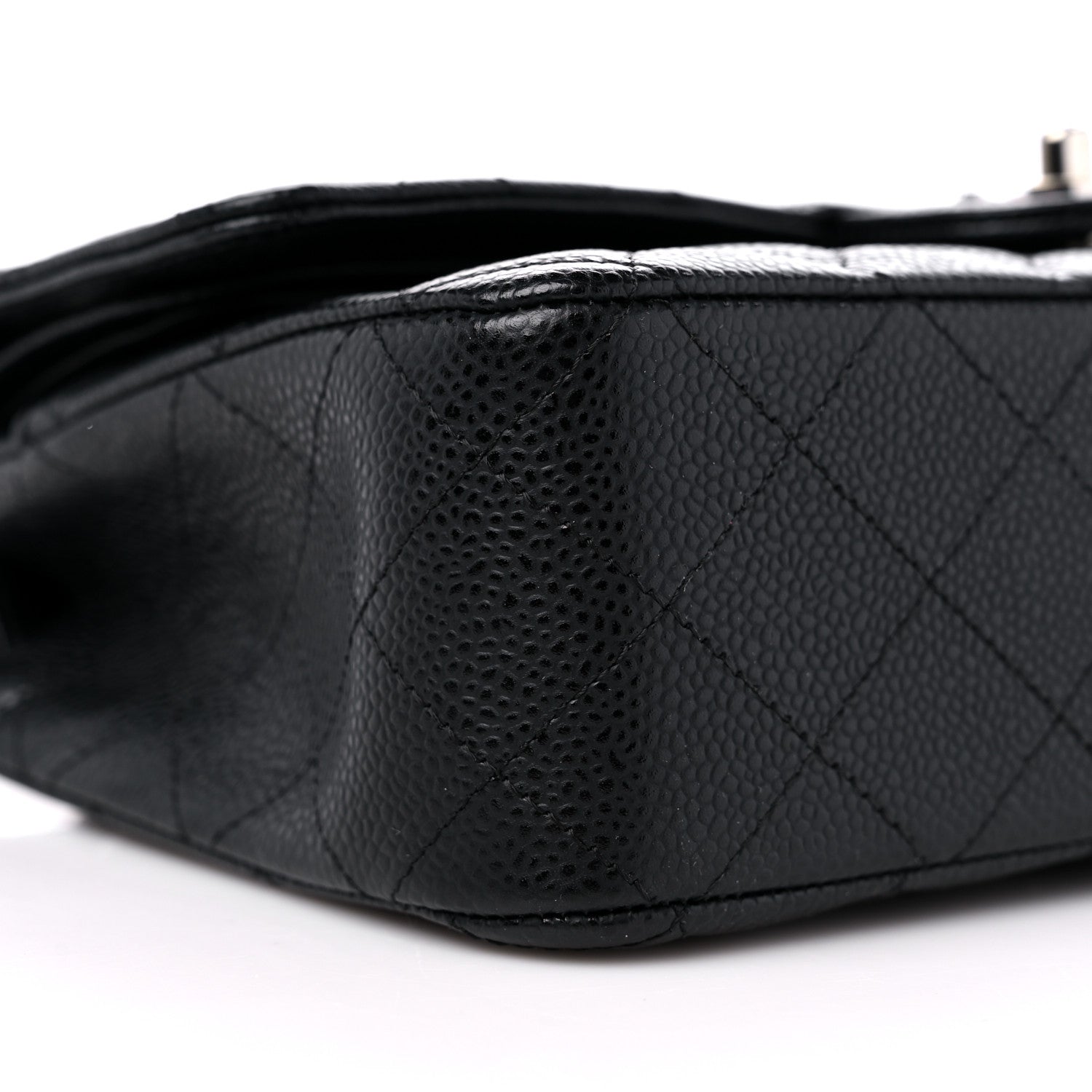 Chanel Caviar Quilted Medium Double Flap Black 8 of 12