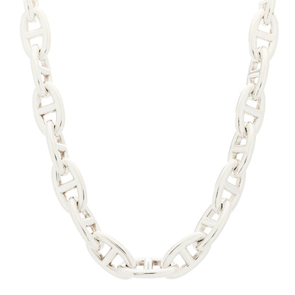 Hermes Sterling Silver Chaine D'Ancre Necklace PM 1 of 6