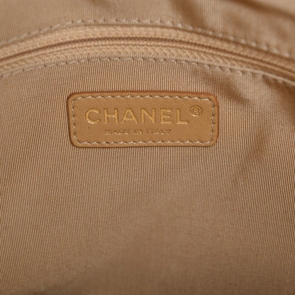 Chanel Calfskin Embroidered Ca D’Oro Tote Gold 6 of 8