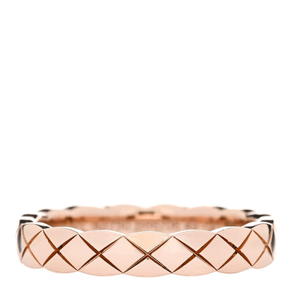 Chanel 18K Beige Gold Mini Coco Crush Ring 49 4.75 1 of 4